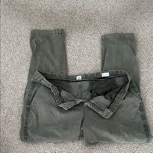 GAP Women's Olive Chinos